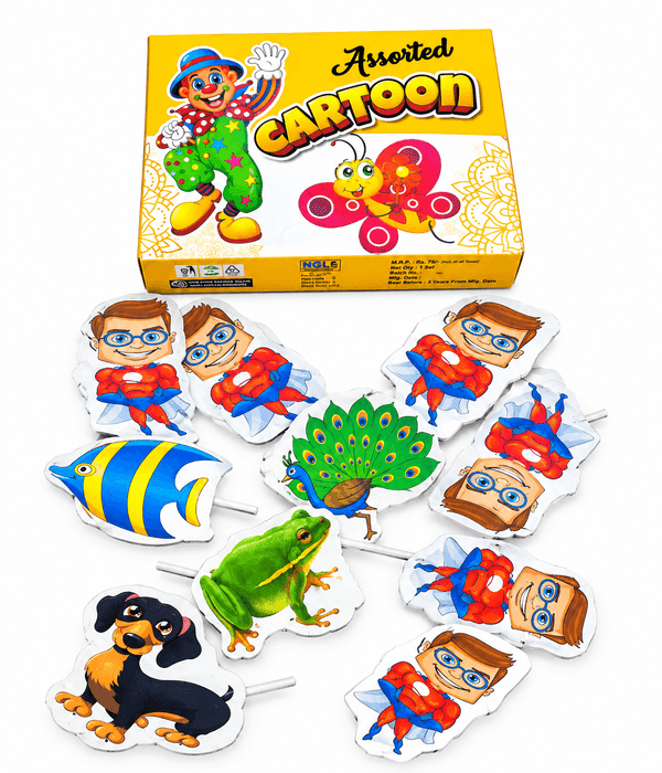 Assorted Cartoon 10pce