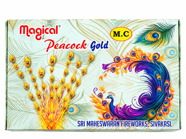 Magical Peacock Gold Normal 1pce