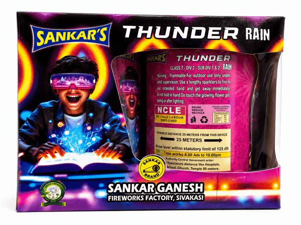 Thunder rain 2pce