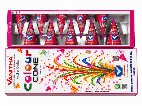 Colour Cone 10pcs