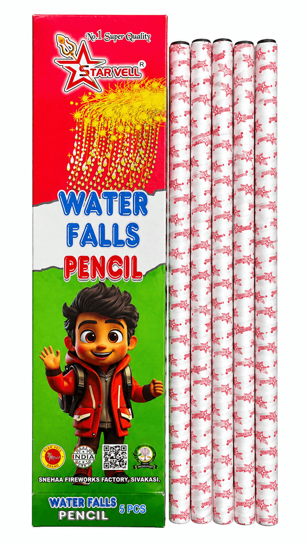 Water Fall Pencil 5pce