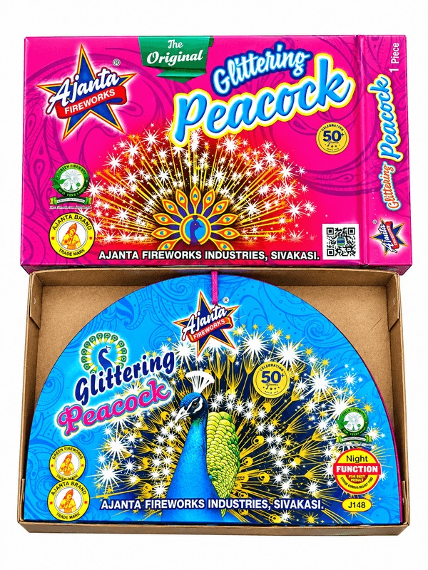 Glittering Peacock